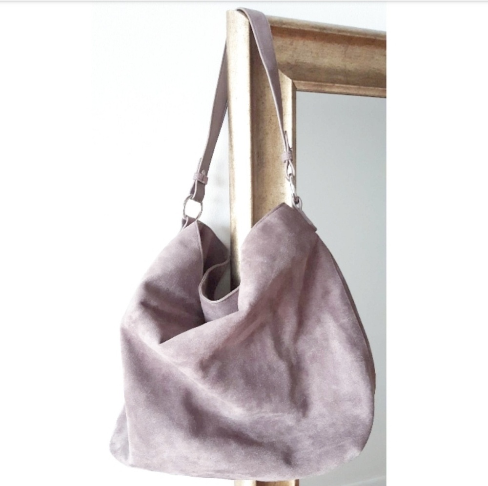 🐶 Old Navy | Faux Suede Leather Slouchy Hobo